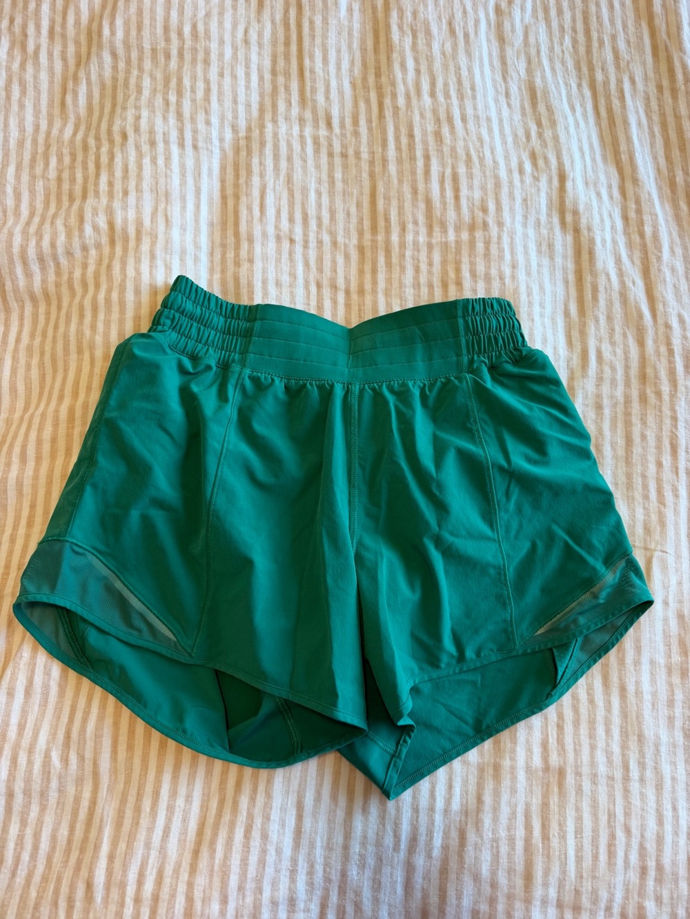lululemon athletica Emerald Green Athletic Shorts
